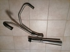 BMW R50/5 bis R100RS, R90S Scheibel 2in1 Sportauspuff