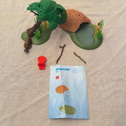 Playmobil 3227 biberbau biber - playmobil,
