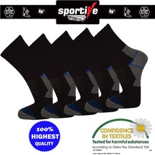 Sportsocken Antibakteriell Tennis,Arbeitsocken  Aktiven Silberionen 5 Paar (47)