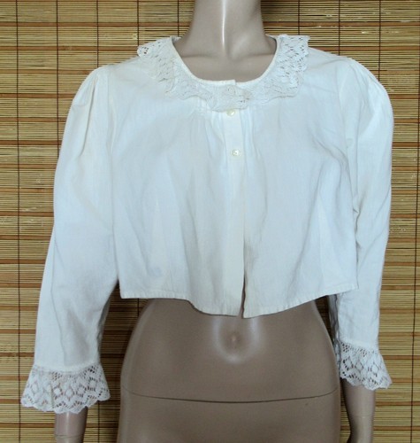 Weisse bluse leibchen - bluse,