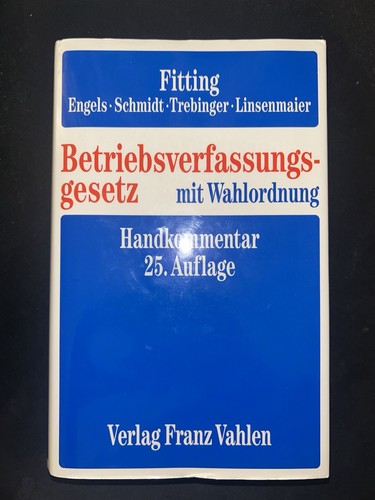 Betriebsverfassungsgesetz - , m