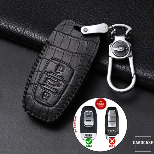 Leder schlüssel case für - leder,