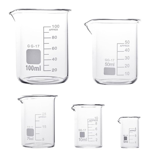 5stk becherglas 100ml - 100ml, 50ml