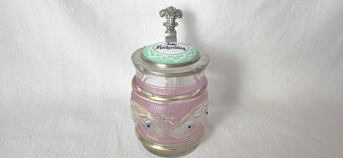 Glaskrug rosa ätzung - glaskrug,
