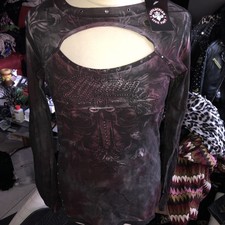 Affliction size shirt - m,