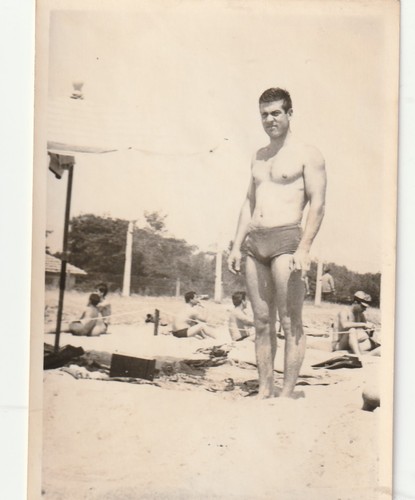 Vintage foto schöner mann - schöner,