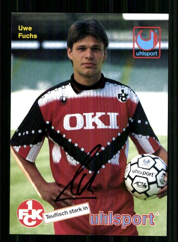 Uwe fuchs autogrammkarte fc - autogrammkarte, 1