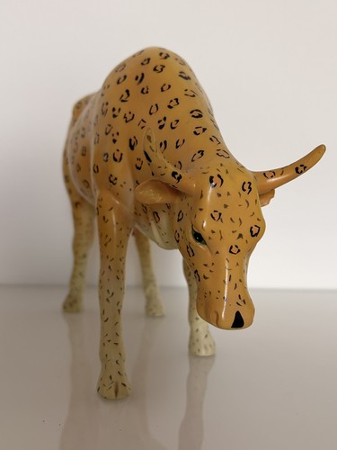 Cowparade leopard cow - „leopard, cow“