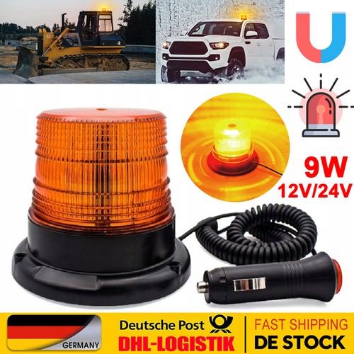 12v 24v rundumleuchte magnet - 12v/24v,
