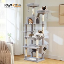PAWZ Road Kratzbaum XXL Große Katzen Klein Stabil Katzenbaum Sisal Kletterbaum