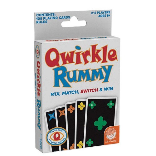 Qwirkle rummy colour blind - colour,