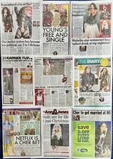 Cher UK Newspaper Magazine