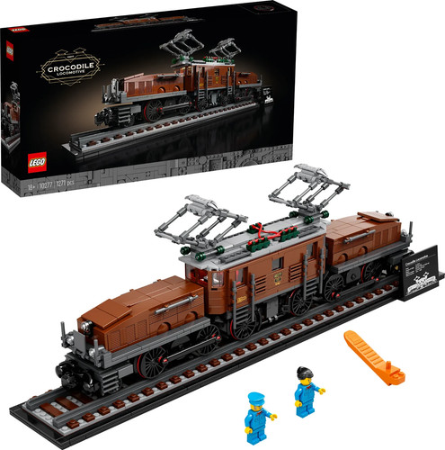 Lego train crocodile - train,