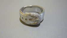 Massive 925 Silber Herren Ring mit 3 Brillanten TOP Zustand