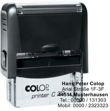 Firmenstempel Adressstempel