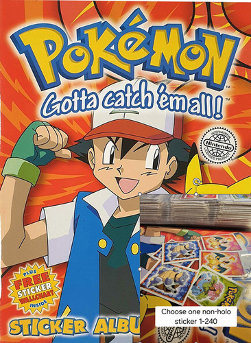 Merlin pokemon sticker - pokemon, series