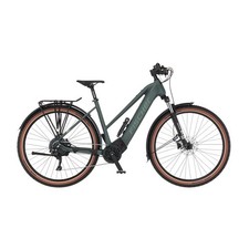 E-Bike Trekking FISCHER TERRA T100 28 Zoll RH 45 cm 711 Wh green Elektrorad