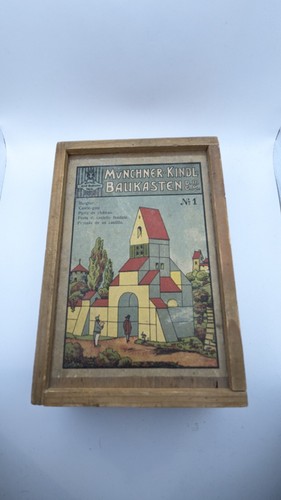 Antiker holzbaukasten - antiker,
