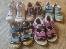 Paket Schuhe Sommer Größe 25 Bisgaard 5 Paar Sandalen Sneaker Sammlung Leder