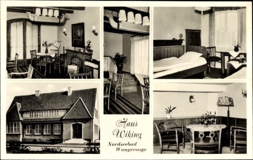 Nordseebad wangerooge in - ak,