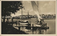 Travemuende Ostseebad Panorama vom Priwall