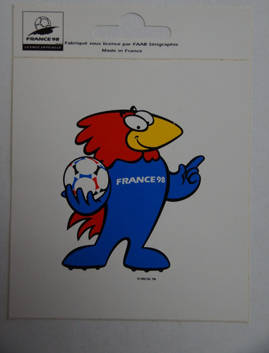 Sticker world cup 1998 - world,