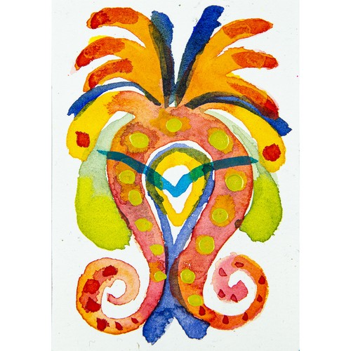 Original painting aceo - painting,