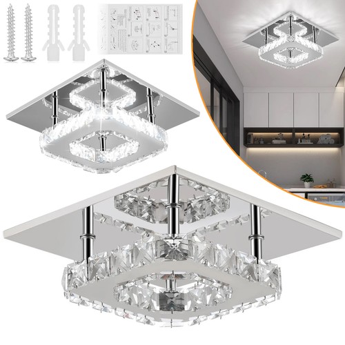 Led deckenlampe kristall - led,