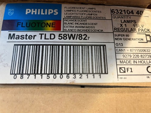 Philips leuchtstofflampe t8 - 1x,