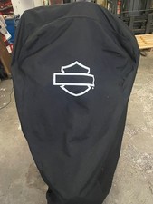 Harley-Davidson Abdeckplane Groß, schwarz/orange