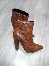 Giaro Alia High Heel Stiefelette Blockabsatz Damenschuhe Neuwertig Top Braun 38