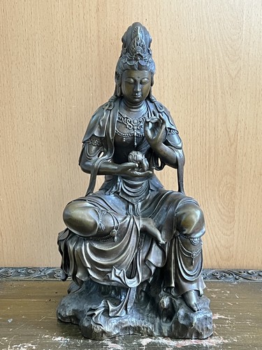 Buddha statue guanyin - guanyin., bronze