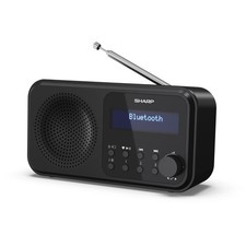 Digitalradio mit DAB+/FM & Bluetooth – USB-/Batteriebetrieb - SHARP DR-P420BK