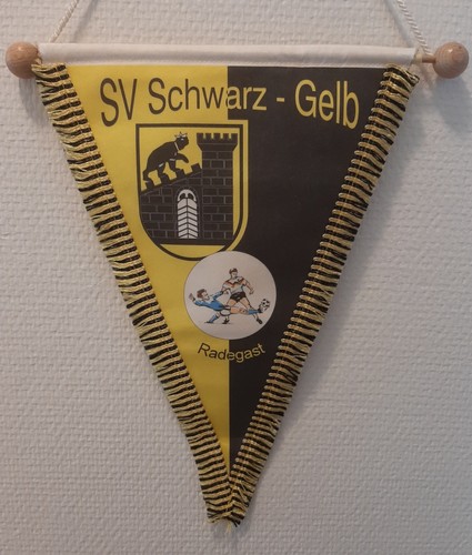 Wimpel schwarz gelb - sv,