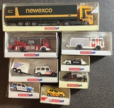 Konvolut Euro Wiking NL, S, F LKW, Feuerwehr, Polizei, Taxi; Scania, Citroën OVP