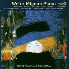 Various - Welte-Mignon Piano