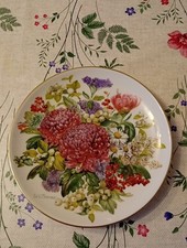 Hutschenreuther Sammel-/Wandteller, Ursula Bands Blumenträume, Winterdämmerung