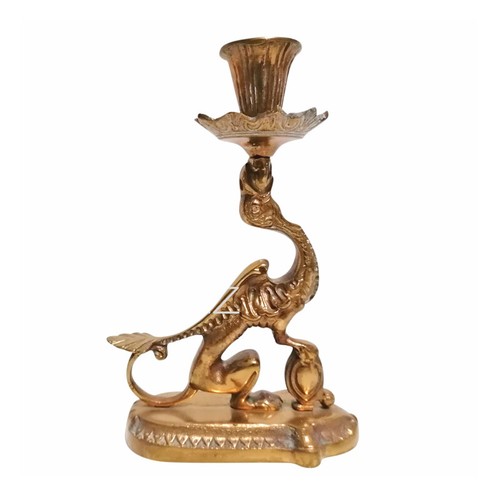 Kerzenständer antik drache - kerzenständer,