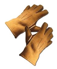 Lammfell Handschuhe & Fausthandschuhe Velour-Leder