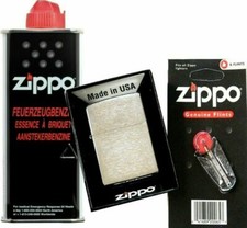 ZiPPO ORIGINAL mit GRATIS WUNSCH GRAVUR mit oder OHNE GESCHENK-SET      60000804