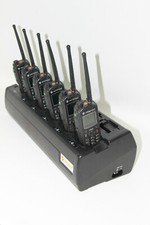 6 x MOTOROLA MTP850 TETRA Netz FUNKGERÄT 6 Fach Schnellader Ladestation MTP 850