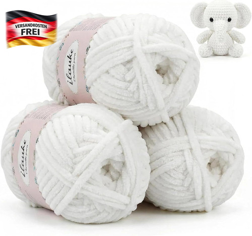 Weiche chenille wolle set für - wolle,