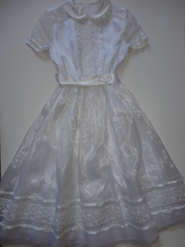 Mädchen kommunion kleid - , mit