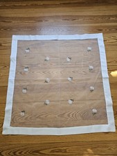 Kleine Tischdecke transparent