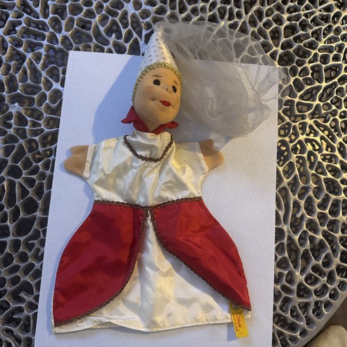 Steiff handpuppe mit knopf - mit,