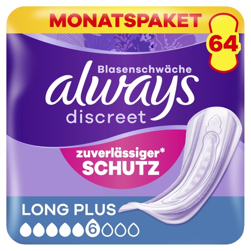 Inkontinenzeinlagen für
