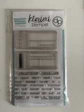 Klartext Stempelset „DINLang Einladungen“ – Dani Peuss