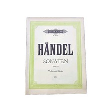 Georg Friedrich Händel SONATE 4-6 für Violine Klavier  Edition Peters 2475b
