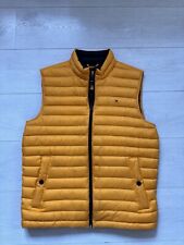 Tommy Hilfiger Steppweste Gelb/Orange Gr. S Daunenweste Weste Gilet