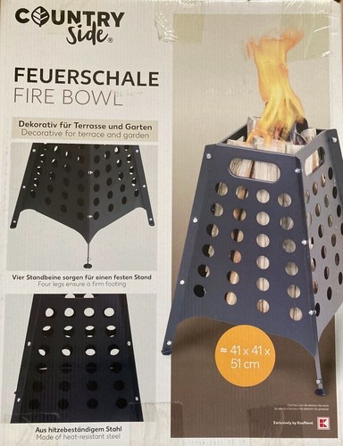 Feuerkorb 41x41x51 - feuerkorb,